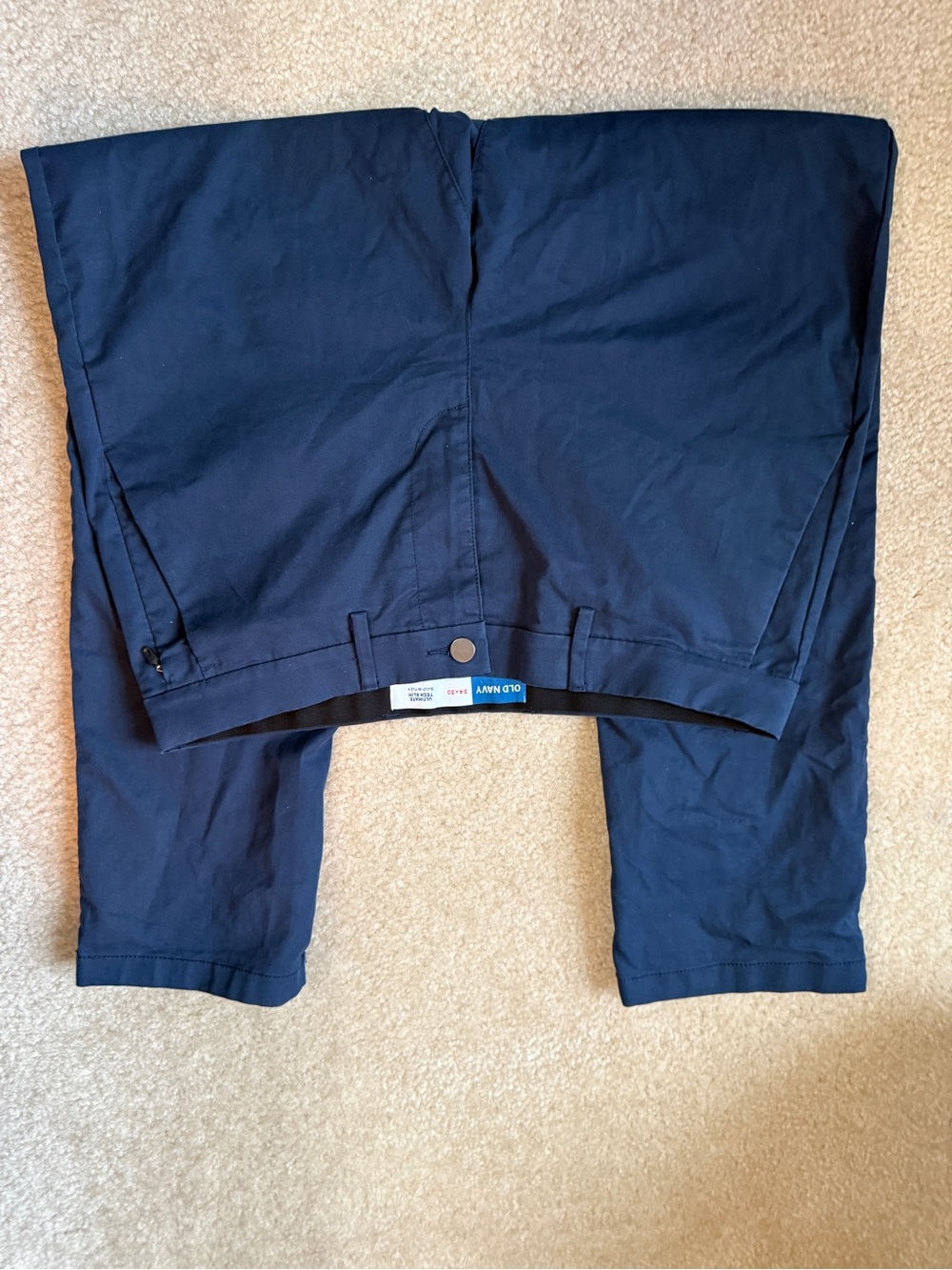 Old Navy Men's Dark Navy Chino Pants